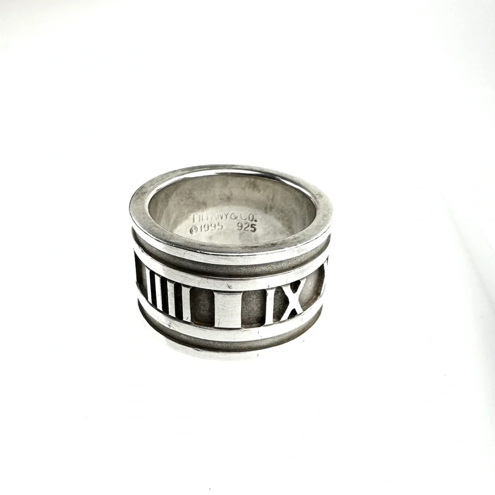 💎 TIFFANY&CO. Atlas 1995 Roman Number SV 925 - Picture 4 of 13